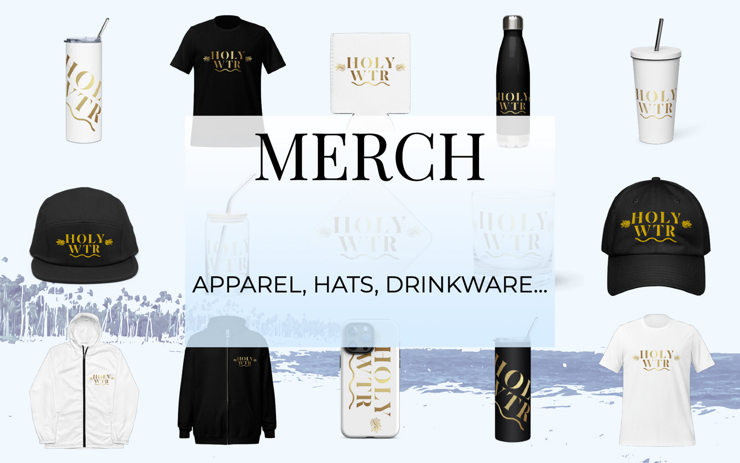 Merch ~ Apparel, Hats, Drinkware...